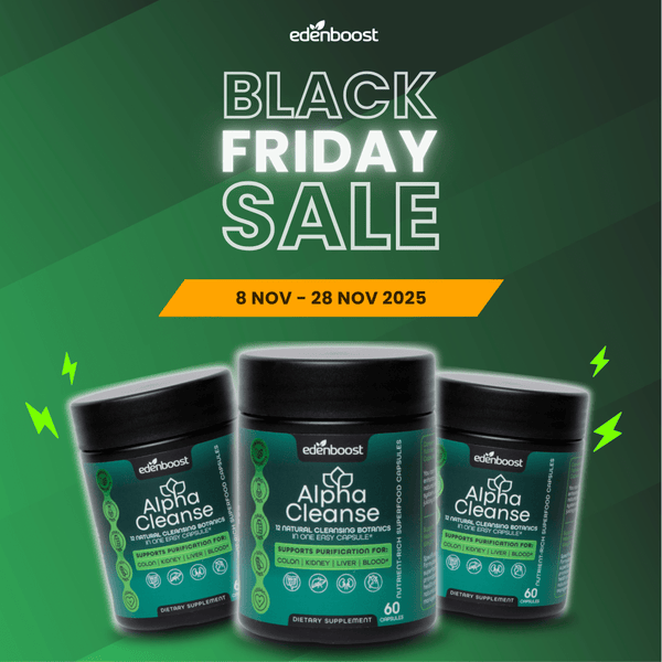 AlphaCleanse | Natural Liver Detox Supplement – Herbal Formula for Energy & Metabolism