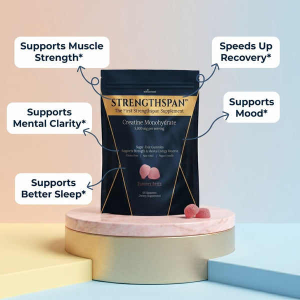 Strengthspan - Sugar-Free Creatine Gummies To Feel Like You Again
