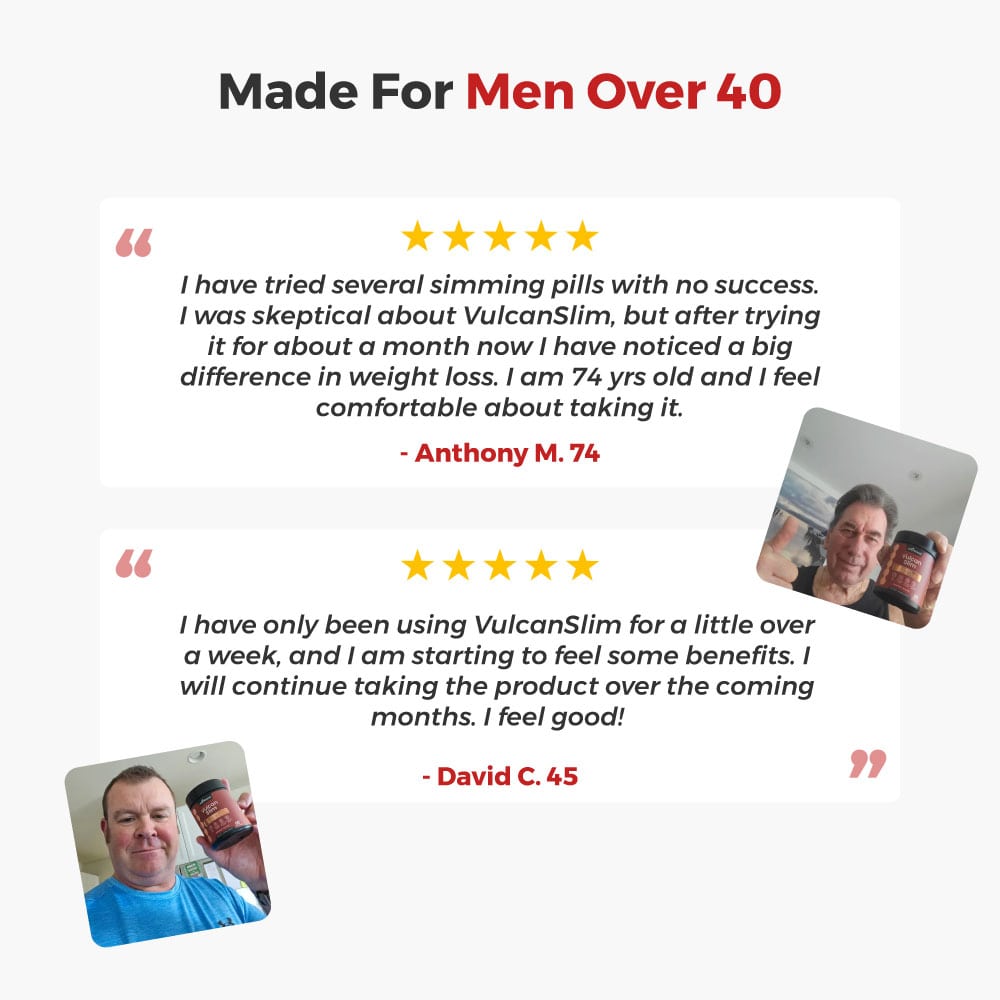 VulcanSlim | Testosterone Support Supplement – Natural Formula for Energy & Metabolism