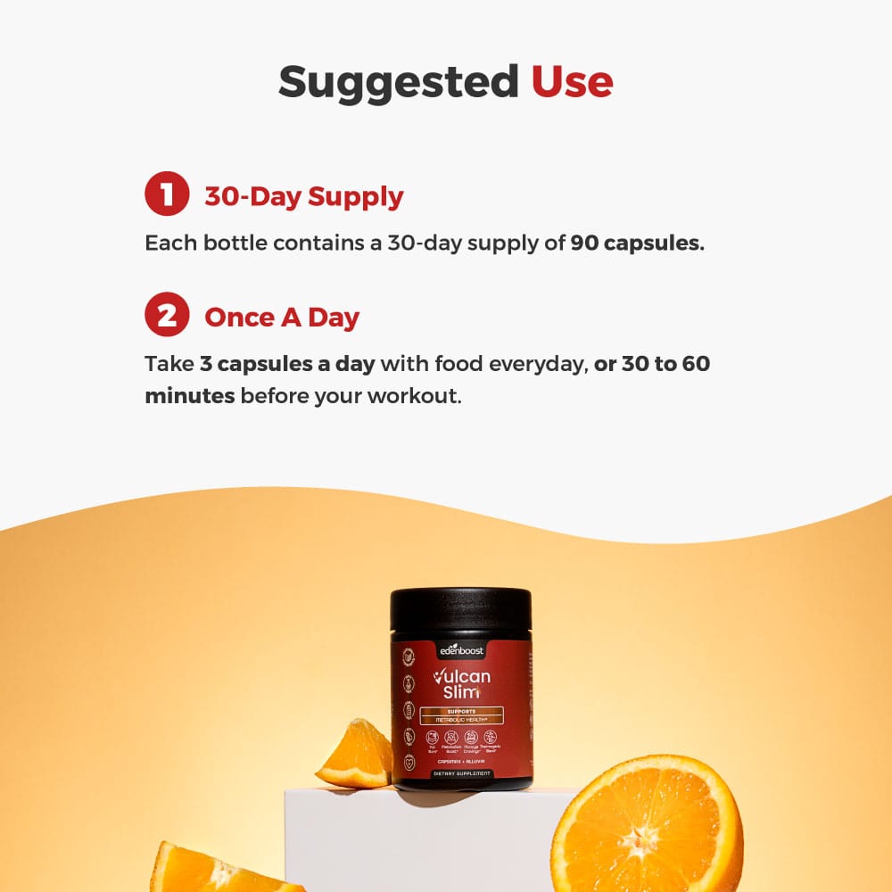 VulcanSlim | Testosterone Support Supplement – Natural Formula for Energy & Metabolism