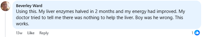 Facebook customer comment