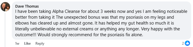 Facebook customer comment