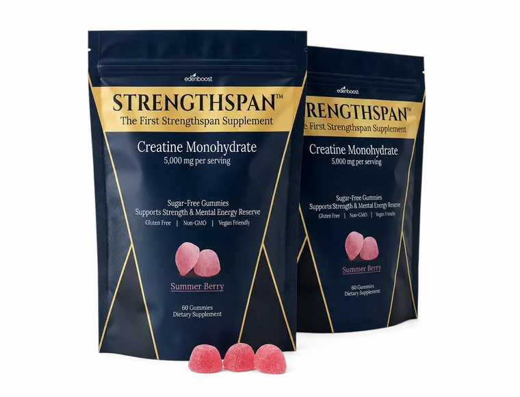 Exactly 2 bags of Strengthspan, second bag free with first delivery